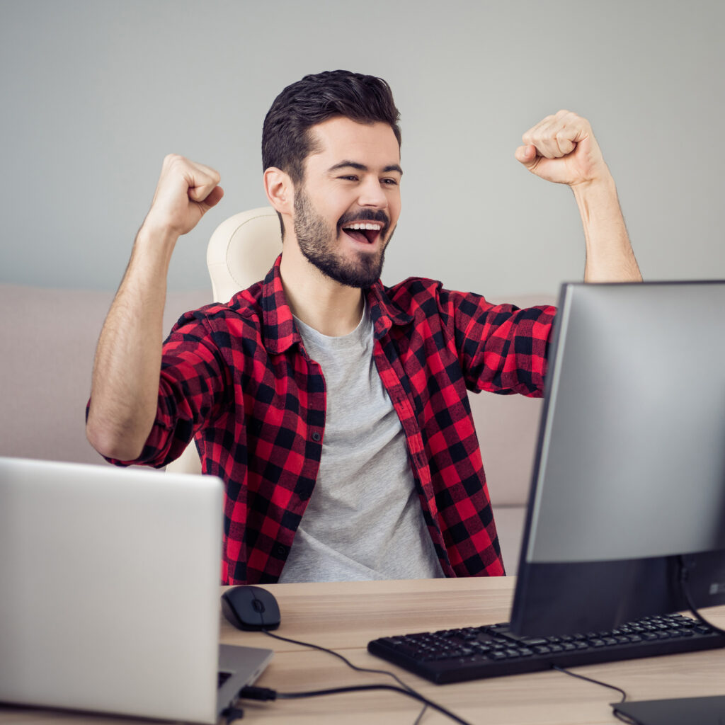 Happy programmer
