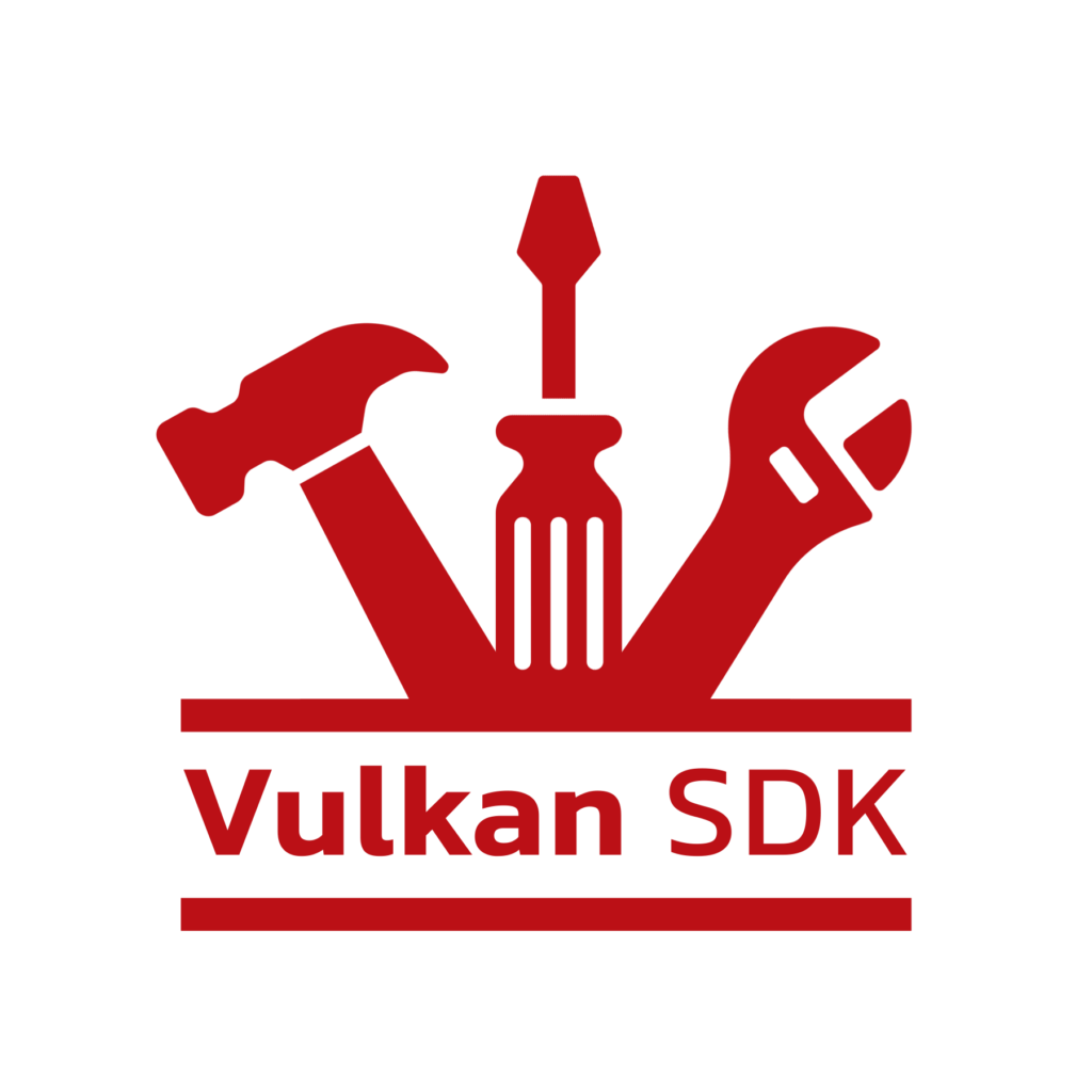 Vulkan SDK logo - red